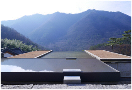 산 속에서 진정한 쉼을 느낄 수 있는 복합 문화공간 '아원'